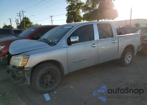 2005 Nissan Titan Xe из США, поврежденный, VIN 1N6AA07A75N562744